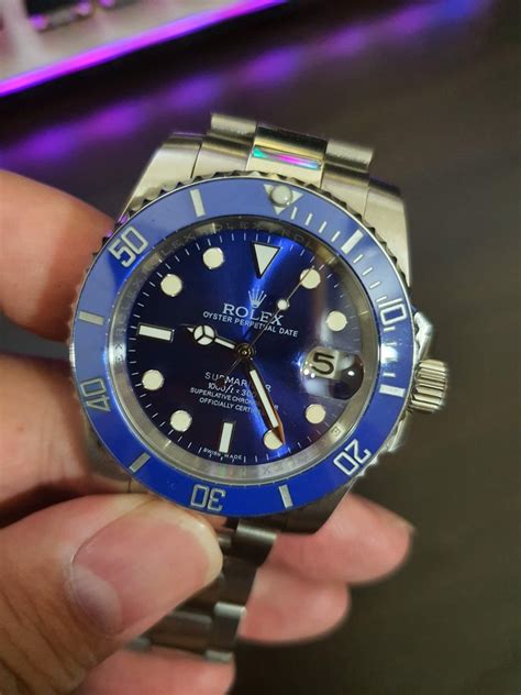 Rolex blue submariner 2022